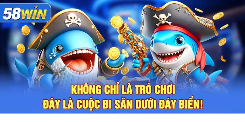 Không chỉ là trò chơi – đây là cuộc đi săn dưới đáy biển!