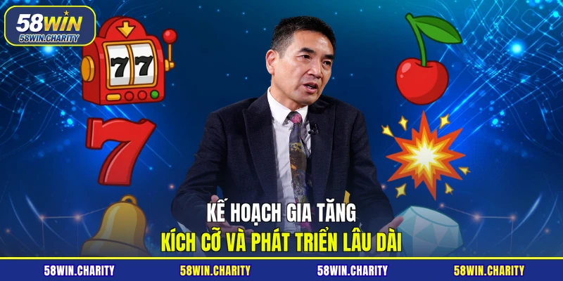 Kế hoạch gia tăng kích cỡ và phát triển lâu dài